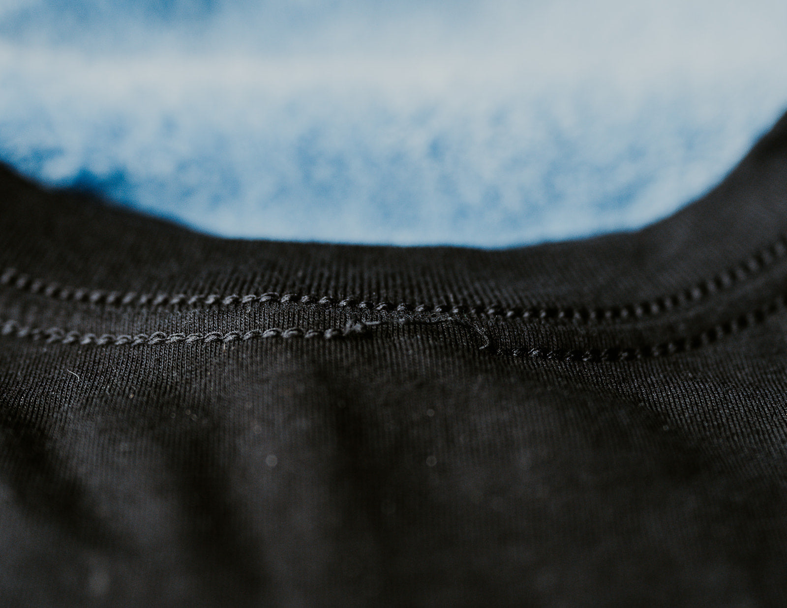 Damaged Stitching - Detailing Vishnu Tee