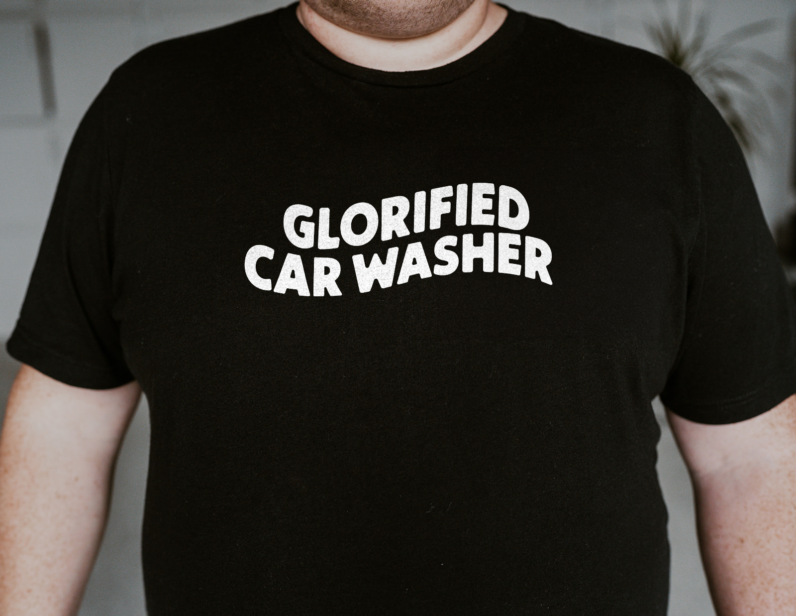Glorified Car Washer Tee - Dark