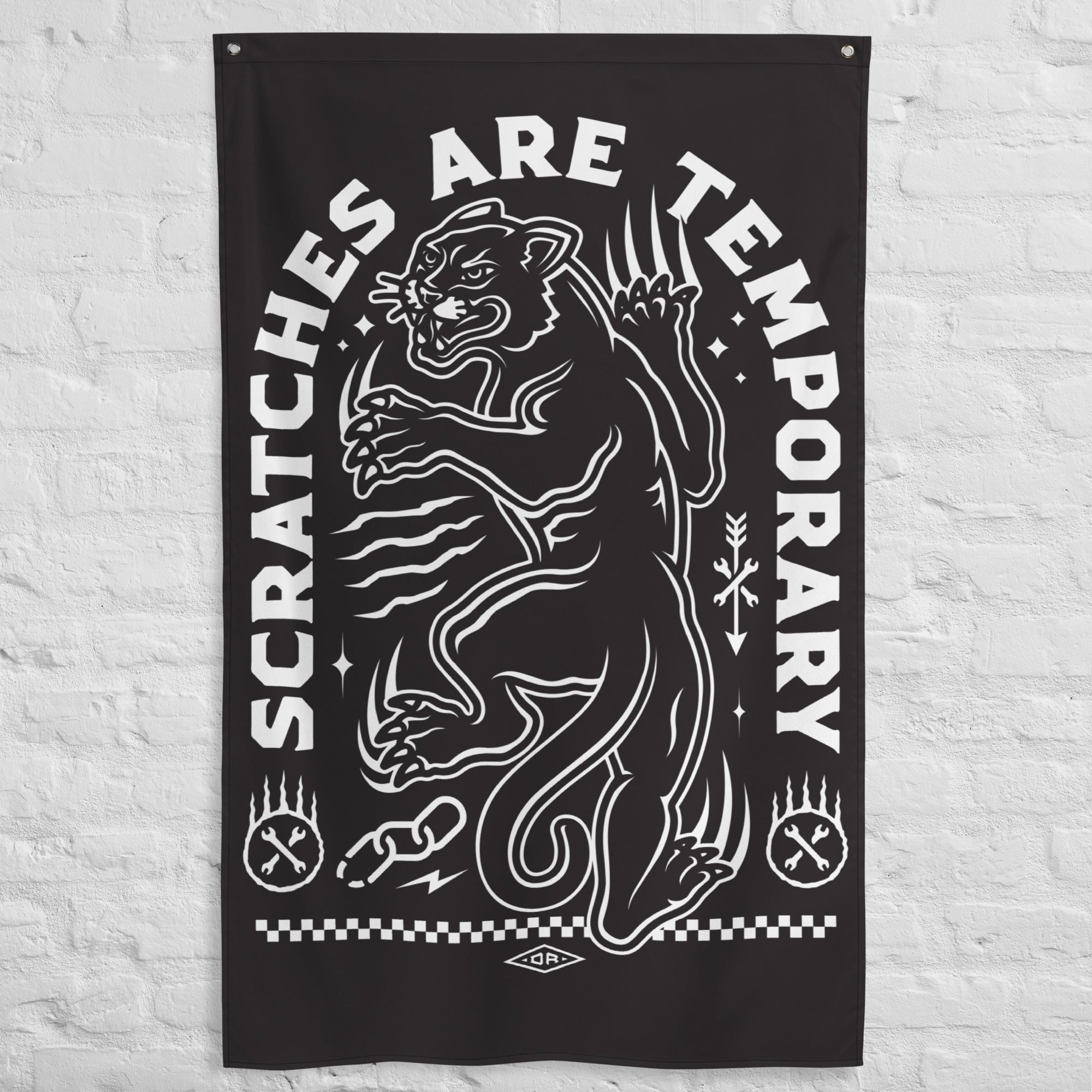 Scratches Are Temporary Flag